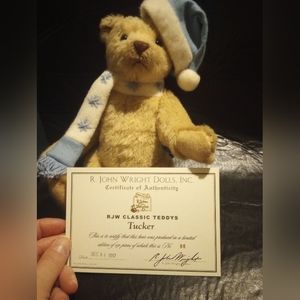 R. John Wright Tucker Teddy bear limited edition